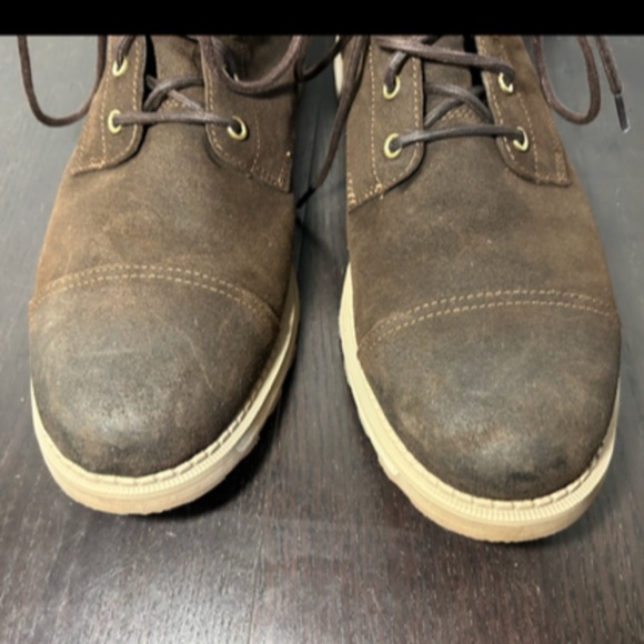 NWOB Sorel Madison II Chore Men\'s Waterproof Oiled Suede Boots Tobacco Gum Sz 14 main image 12